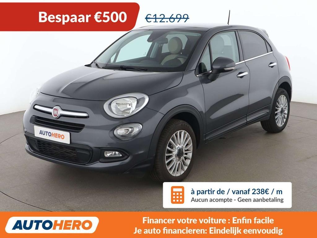 Fiat 500X 1.4 Turbo Lounge (bj 2017, automaat), Gebruikt, 500X, 5 zetels, 5 deurs