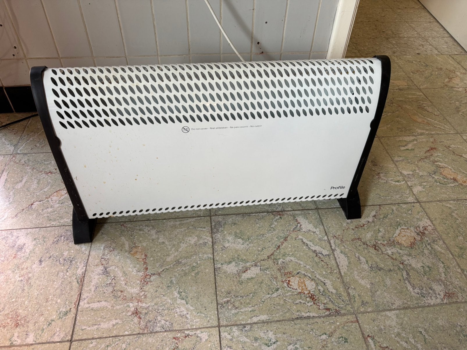 Elektrische Verwarming profile PCL-365, Doe-het-zelf en Bouw, Verwarming en Radiatoren, Ophalen, 30 tot 80 cm, Gebruikt, Kachel