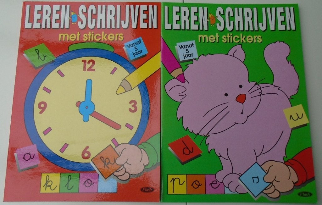 LEREN SCHRIJVEN MET STIKKERS SET 9788477736486, Enlèvement ou Envoi, Neuf, Bricolage