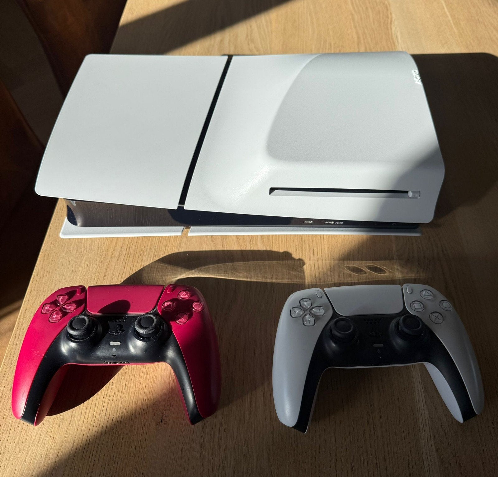 PS5 slim disc edition, Ophalen of Verzenden, Zo goed als nieuw, Playstation 5