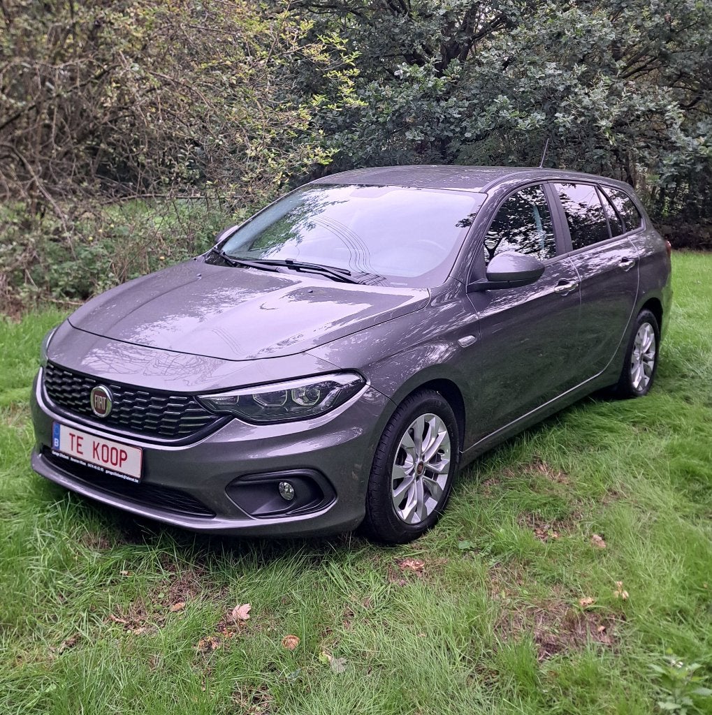 Fiat Tipo: 37.000km + airco + jaar garantie + groot nazicht!, Voorwielaandrijving, Stof, Euro 6, 4 cilinders