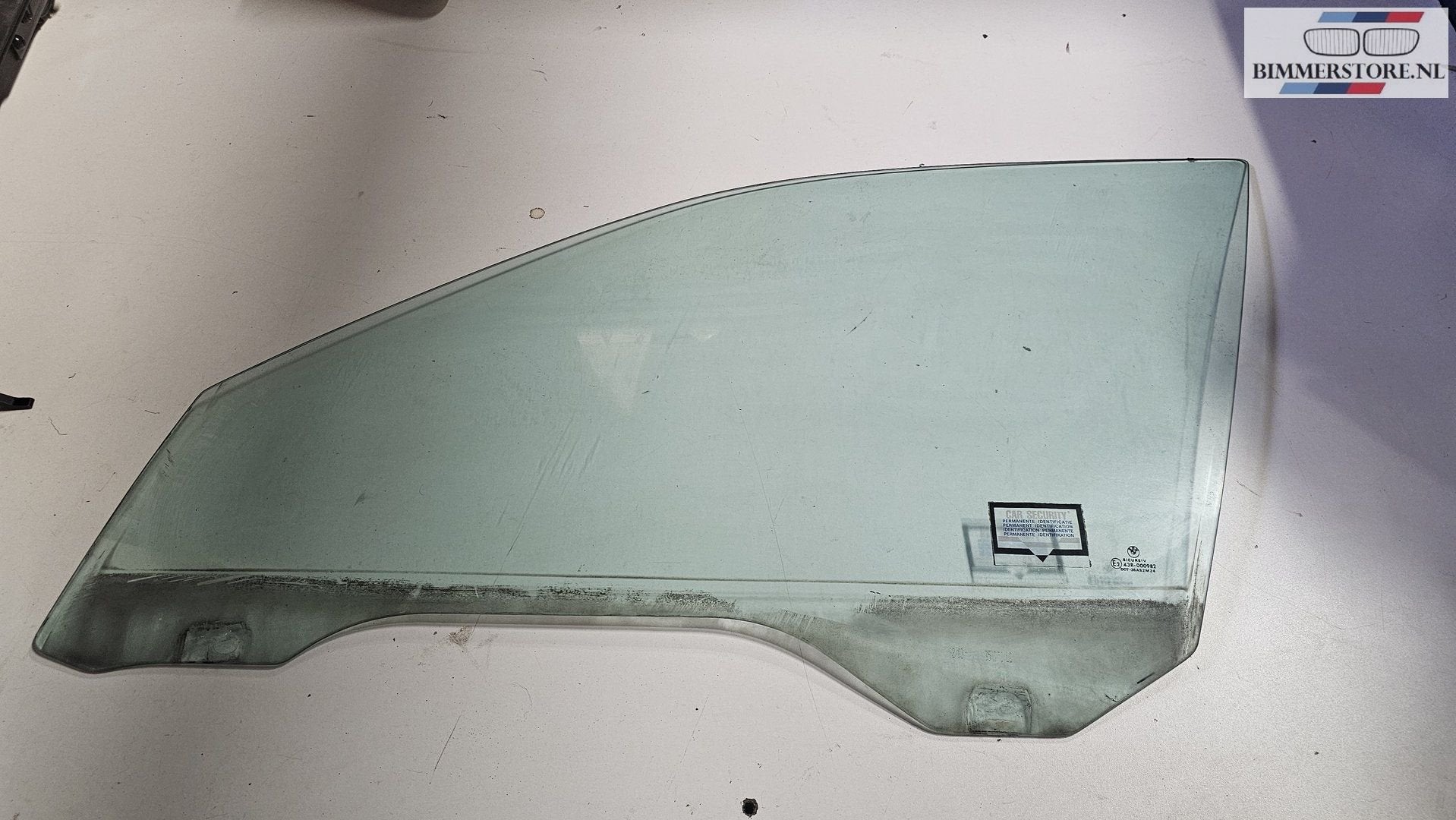 Zijruit raam groen linksvoor BMW E39 Sedan Touring 513281591, -, Utilisé, Porte, -