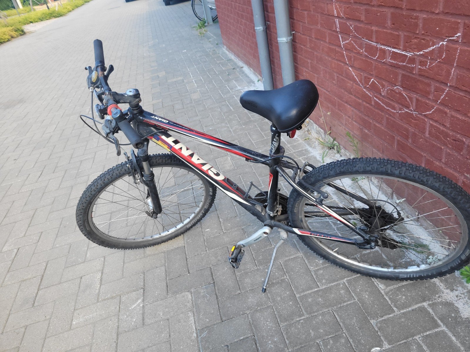 Giant Mountainbike 26 inch met voorvering, Fietsen en Brommers, Fietsen | Mountainbikes en ATB, Ophalen, Gebruikt, Giant
