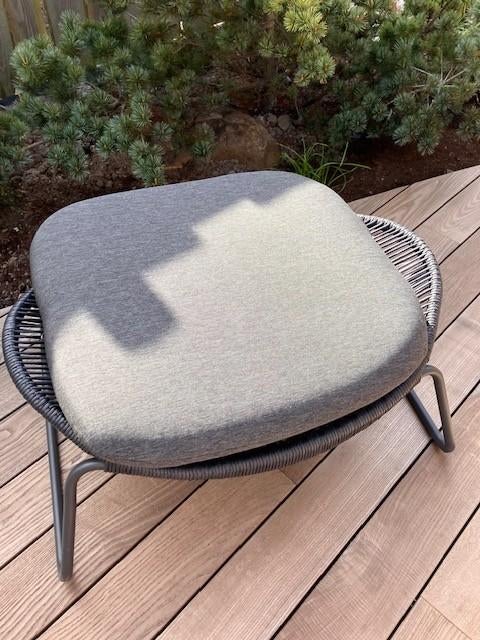 Poef/Voetenbank/bijzet/ Nieuw, Tuin en Terras, Tuinsets en Loungesets, Ophalen, Nieuw, Bijzettafel, Loungeset