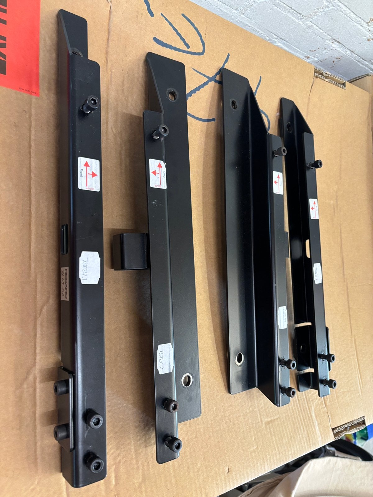 Originele RECARO stoelconsoles – BMW 3-serie E46 / BMW X3, Ophalen of Verzenden, Nieuw