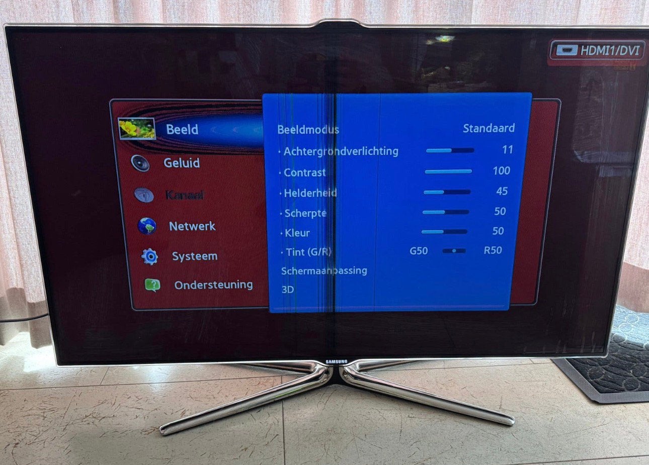 Téléviseur intelligent Full HD 46 modèle UE46ES7000), TV, Hi-fi & Vidéo, LED, Enlèvement ou Envoi, 60 à 80 cm, Utilisé