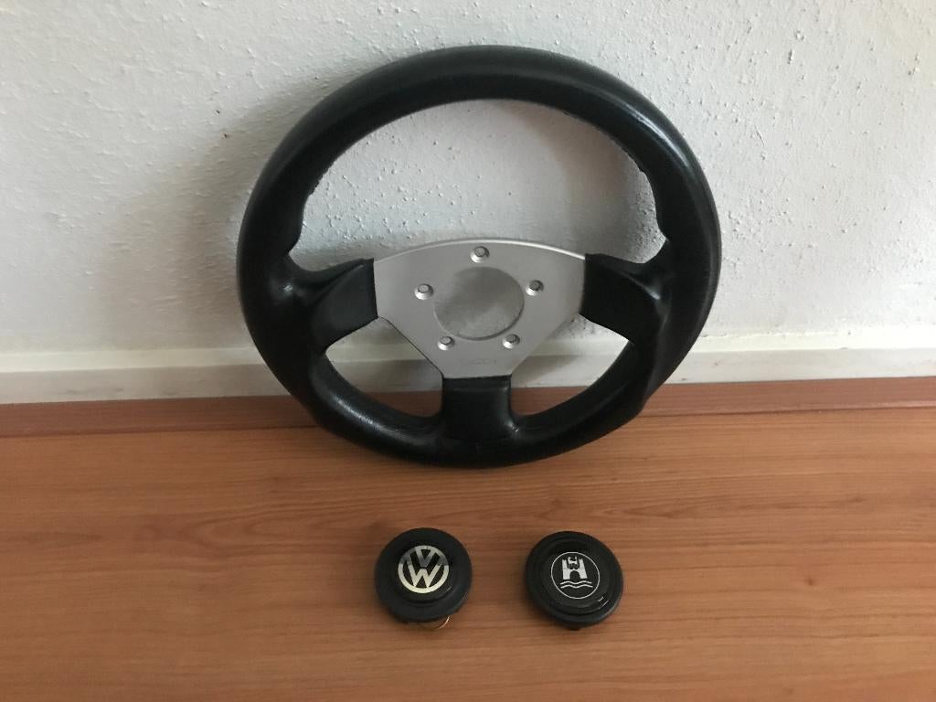 Golf 2 Mk2 Jetta, Victor Sportstuur leder ,Italy Design, Auto-onderdelen, Ophalen of Verzenden, Volkswagen