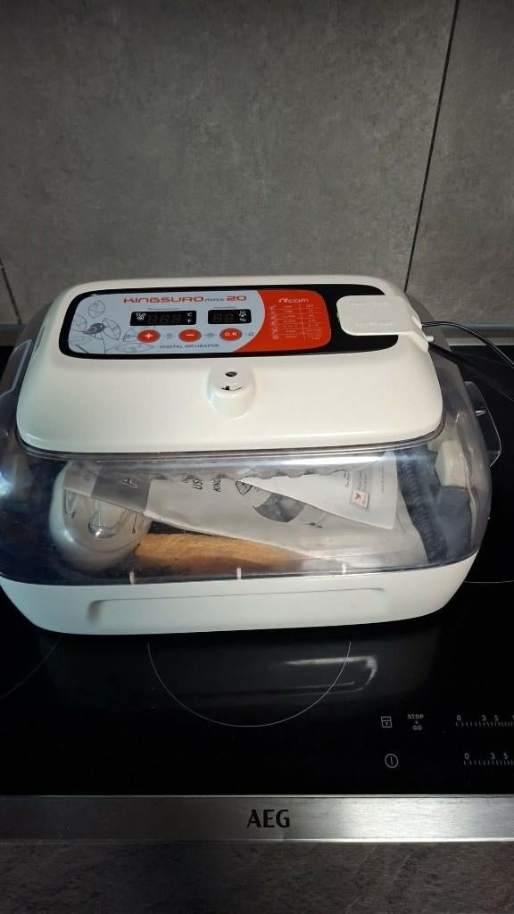 Broedmachine Rcom kingsuro max20, Animaux & Accessoires, Volatiles | Accessoires, Enlèvement, Comme neuf, Couveuse