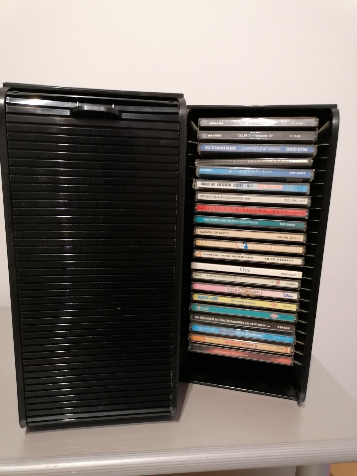 cd rekken + cd's, Huis en Inrichting, Woonaccessoires | Cd- en Dvd-rekken, Ophalen, Cd's