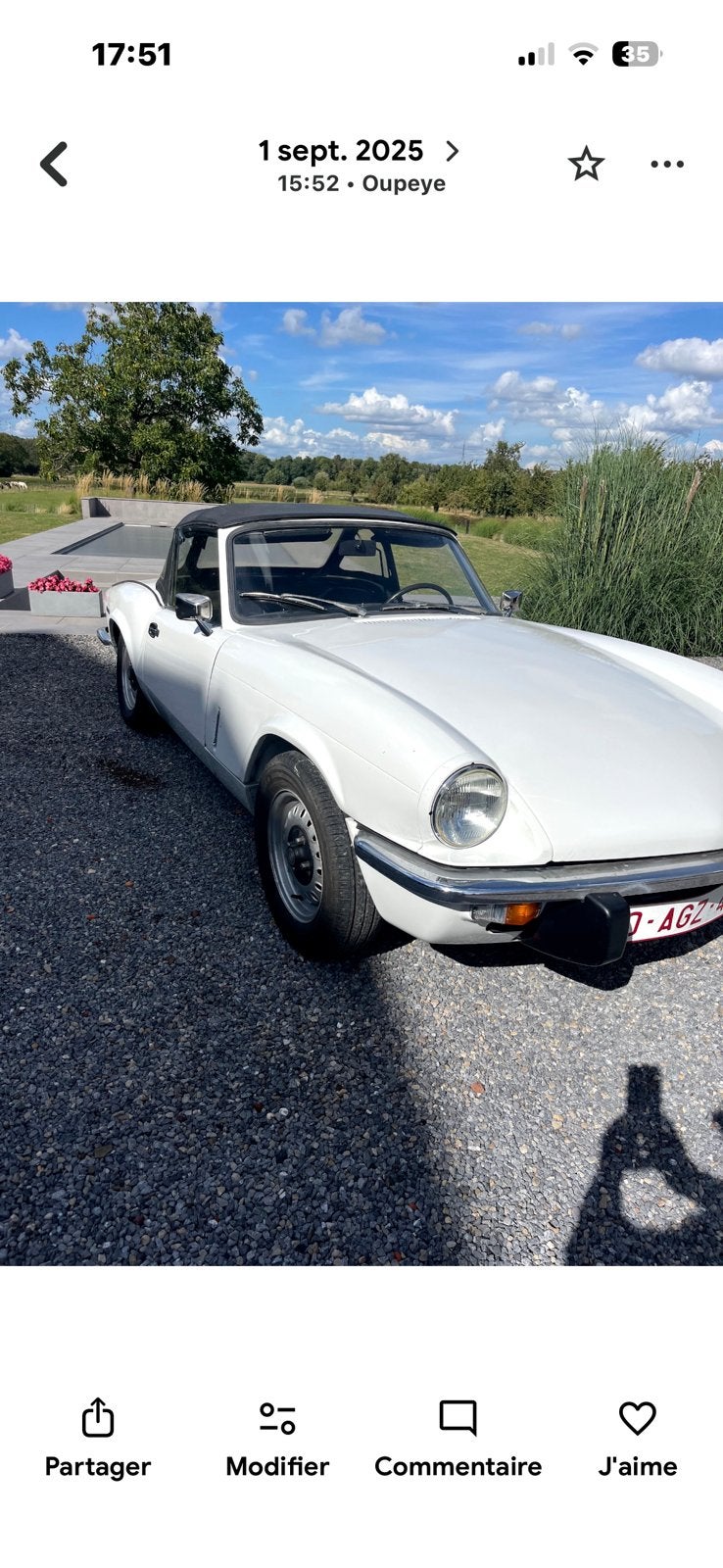 Triumph spider, Auto's, Achterwielaandrijving, 4 cilinders, Cabriolet, Bedrijf
