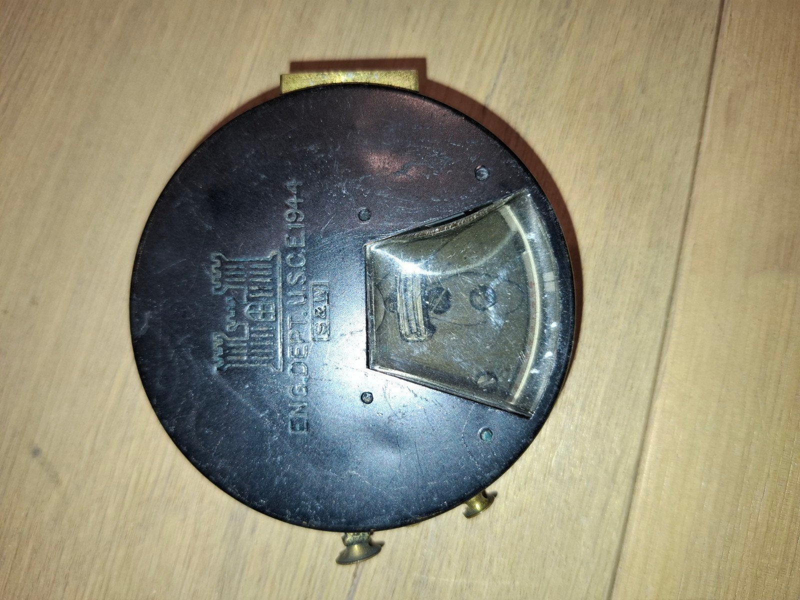 Originele US WW2 Clinometer – Corps of Engineers 1944, Verzamelen, Ophalen of Verzenden