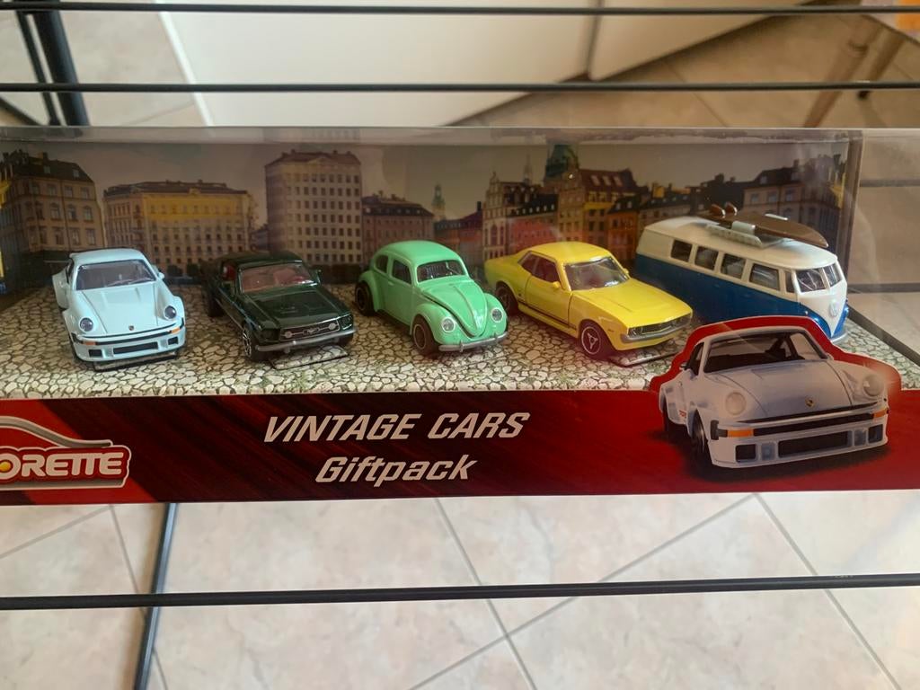 Majorette Vintage Cars Giftpack, Ophalen of Verzenden, Nieuw, Auto's