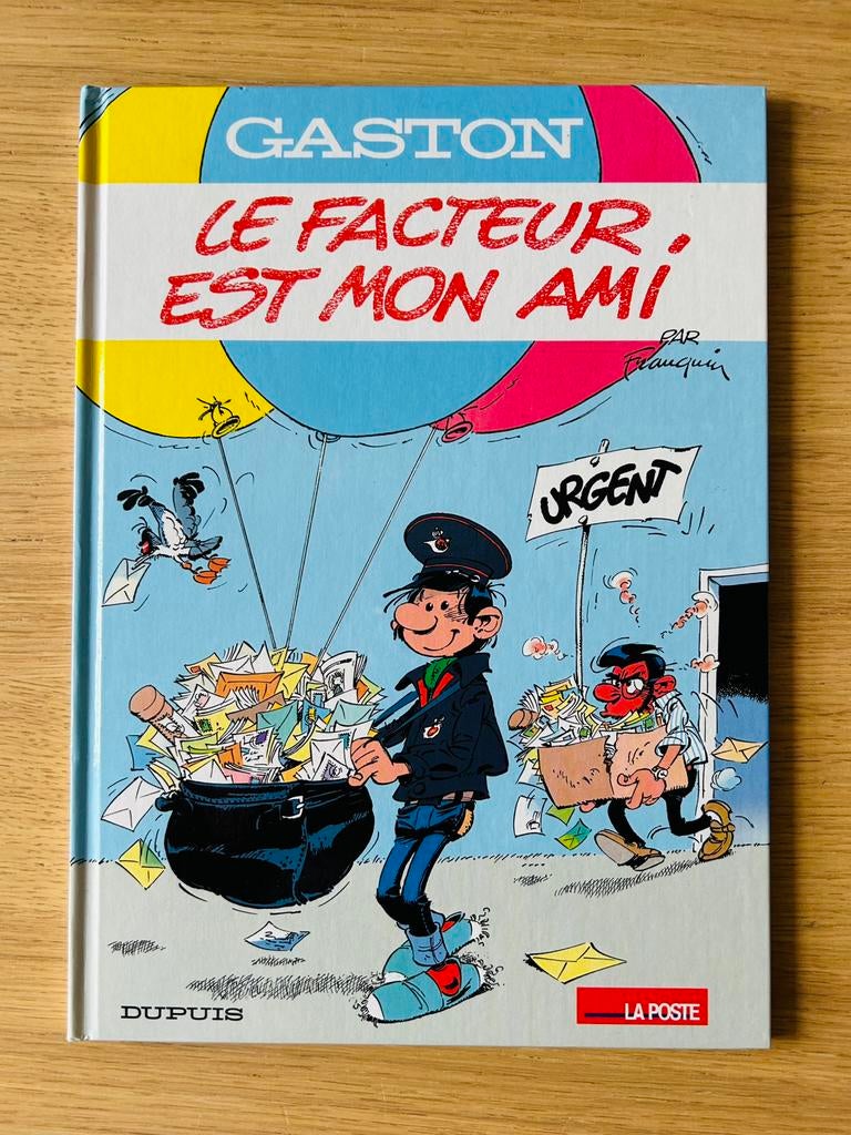 Franquin / Gaston - Le facteur est mon ami (1992), Ophalen of Verzenden, Zo goed als nieuw