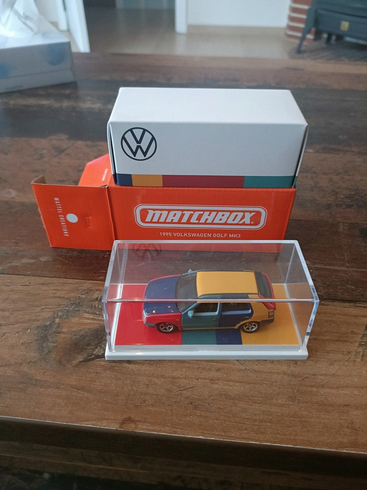 Matchbox - Golf MK3 1995 - Harlekijn - MIB, Ophalen of Verzenden
