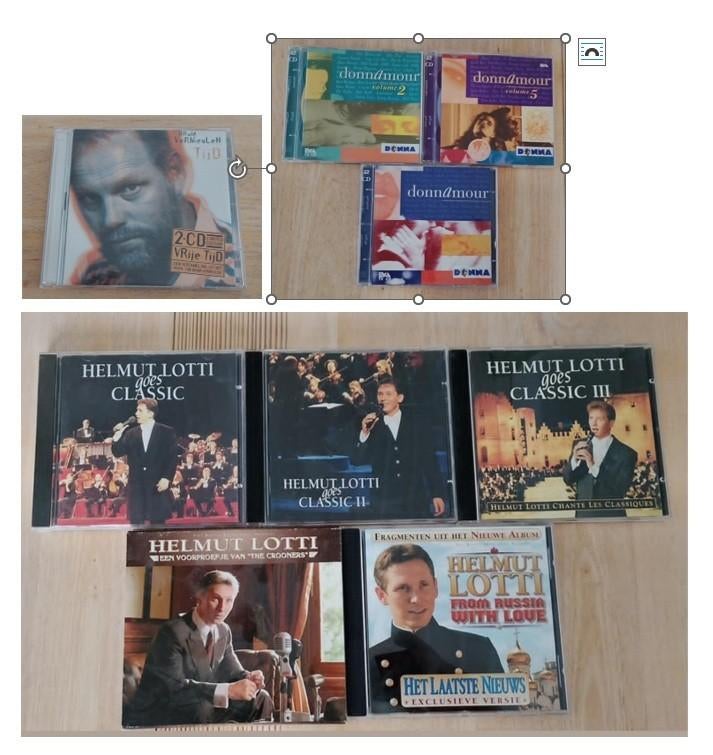 CD bram vermeulen, helmut lotti en donamour, Cd's en Dvd's, Ophalen of Verzenden, Zo goed als nieuw