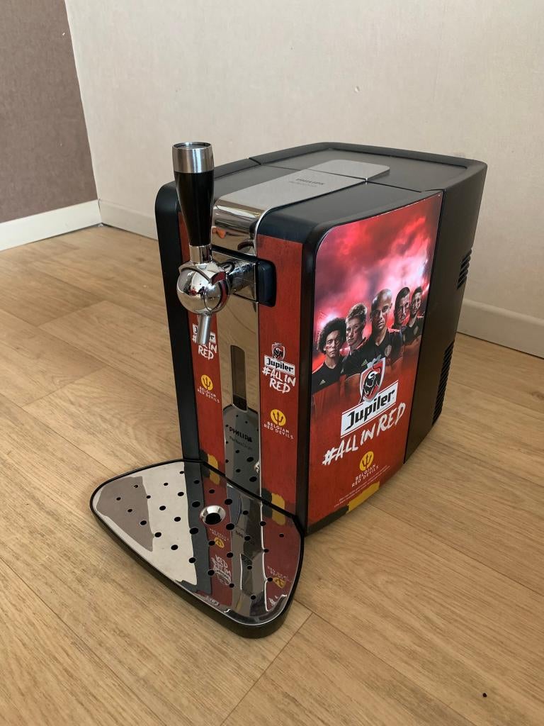 Philips bierpomp met rode duivels, Elektronische apparatuur, Thuistapinstallaties, Ophalen, Gebruikt, Philips