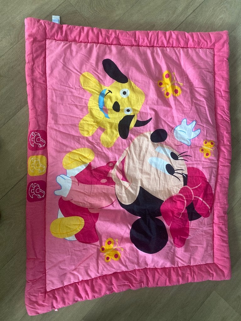 Boxkleed Minnie mouse, Kinderen en Baby's, Babyparken, Ophalen, Zo goed als nieuw, Rechthoekig, Boxkleed