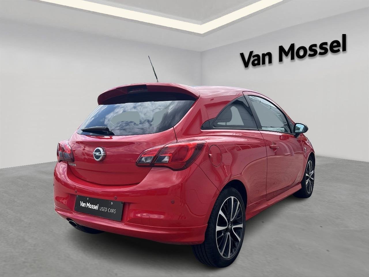 Opel Corsa 1.0 TURBO ecoFLEX MT6 90pk OPC Line, Autos, Rouge, Achat, 90 ch, Euro 6