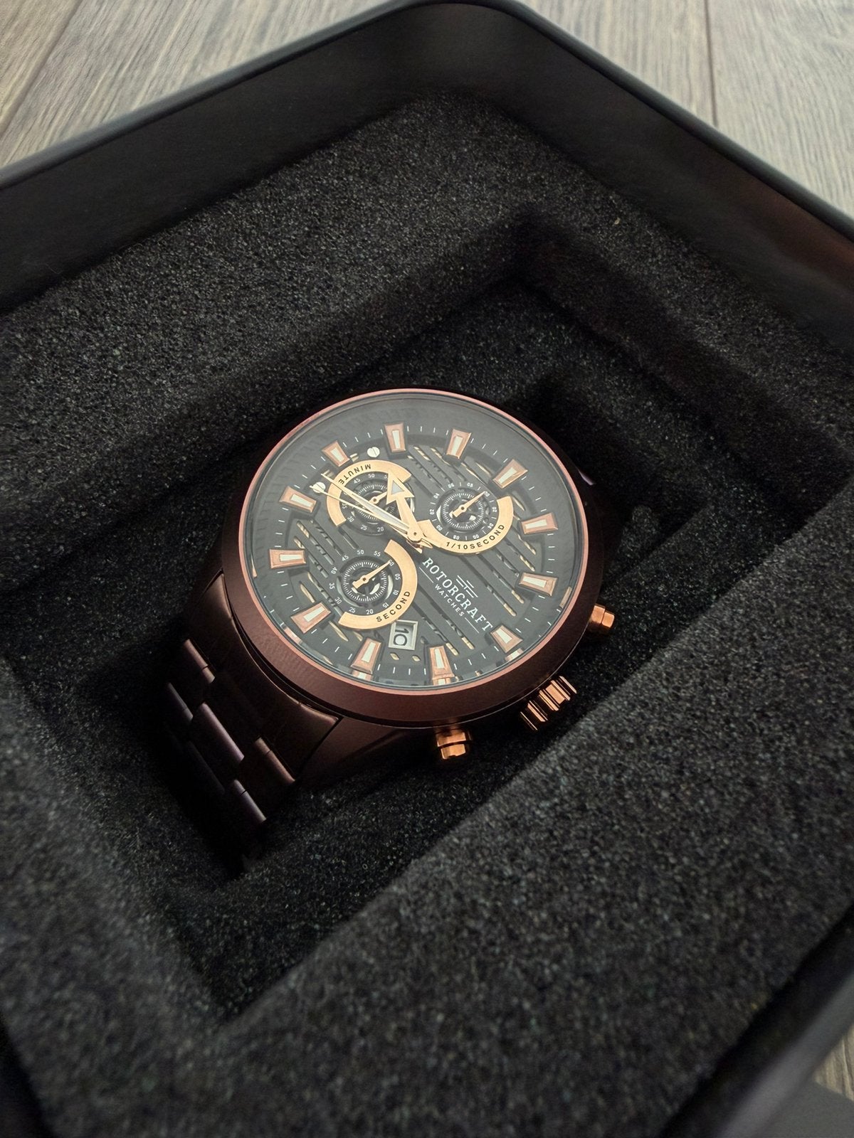 Rotorcraft Horloge NIEUW, Handtassen en Accessoires, Horloges | Heren, Ophalen, Staal, Staal, Polshorloge