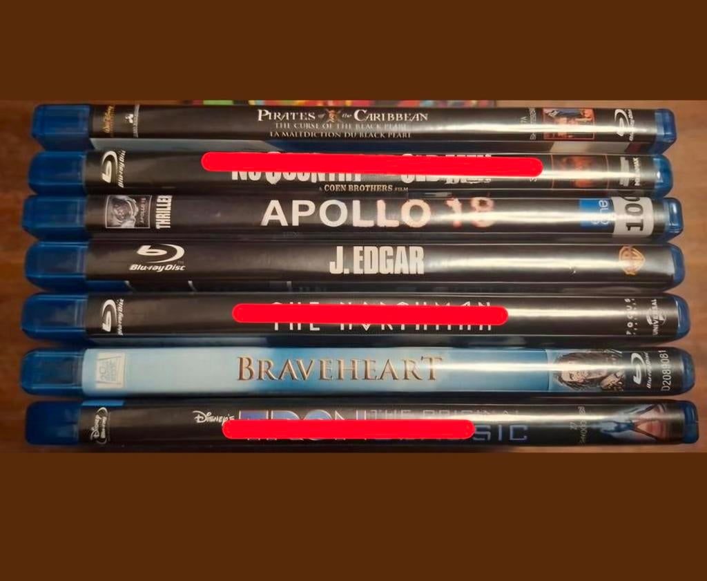 4 blu-ray voor 2€ (titels in omschrijving), Ophalen, Zo goed als nieuw, Overige genres