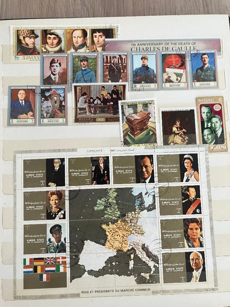 Album de timbres étrangers, Timbres & Monnaies, Enlèvement ou Envoi