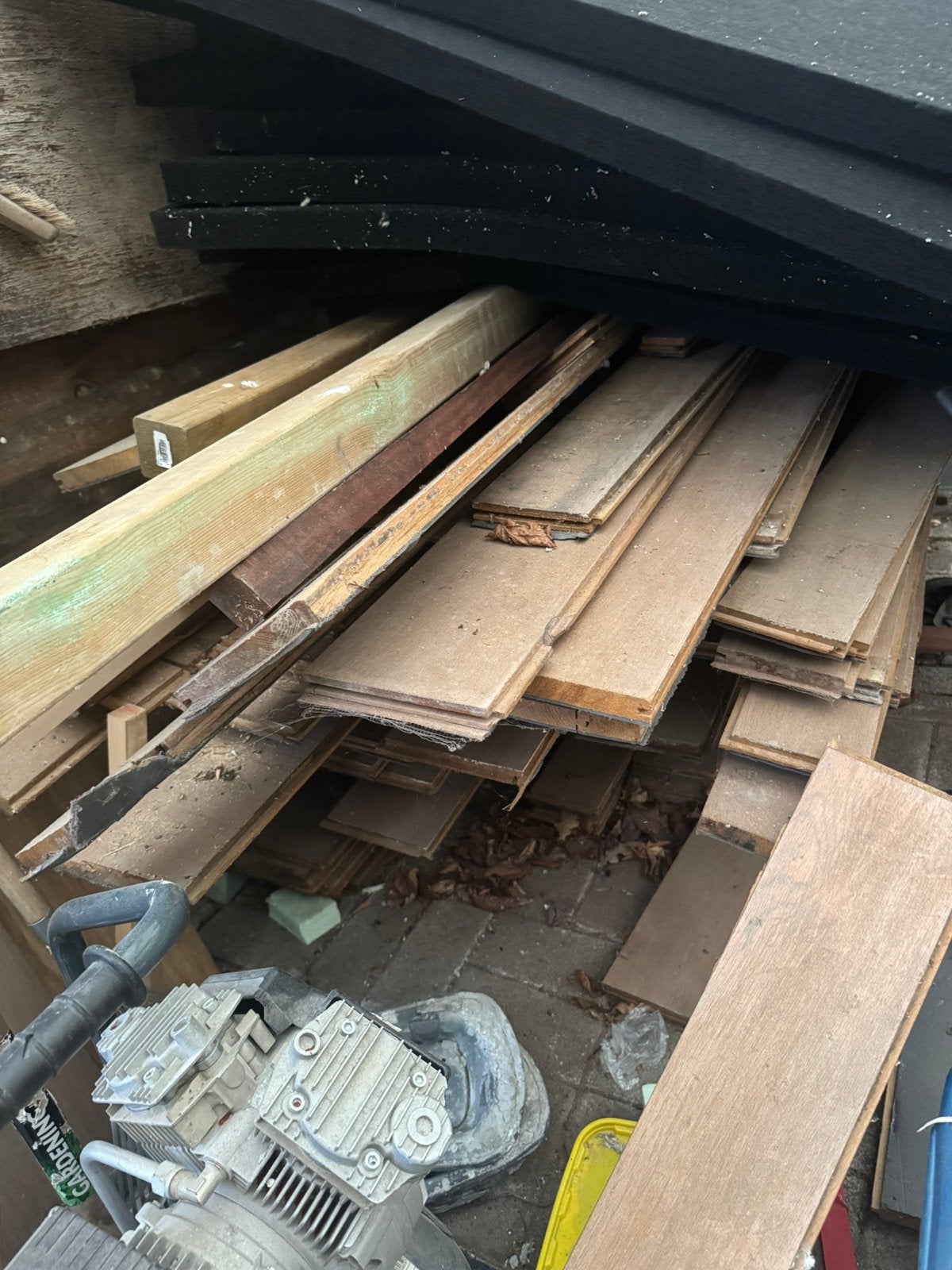 Eiken planken, Doe-het-zelf en Bouw, Ophalen, Zo goed als nieuw, Eiken