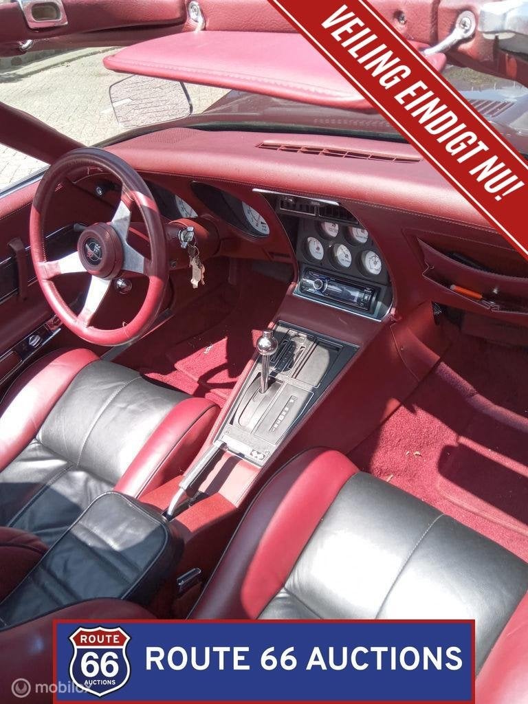 Chevrolet Corvette Stingray | 1974 | Route 66 Auctions, Achat, Entreprise, Chevrolet, Boîte manuelle