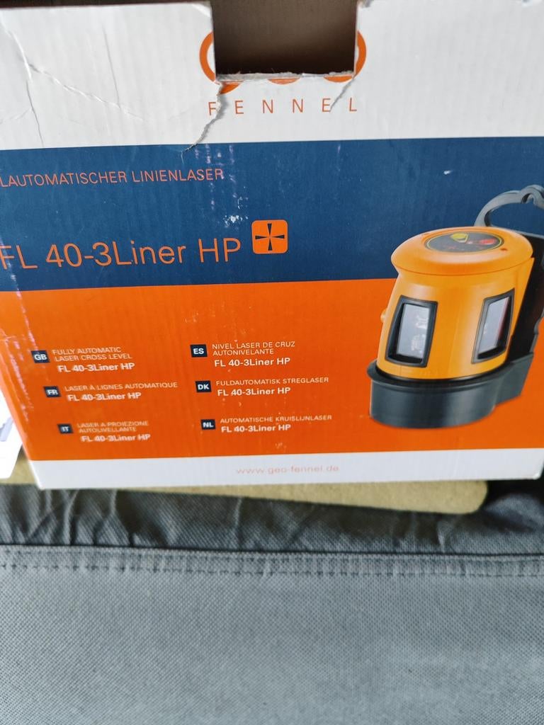 Geo-Fennel FL 40-3 Liner laser, Ophalen
