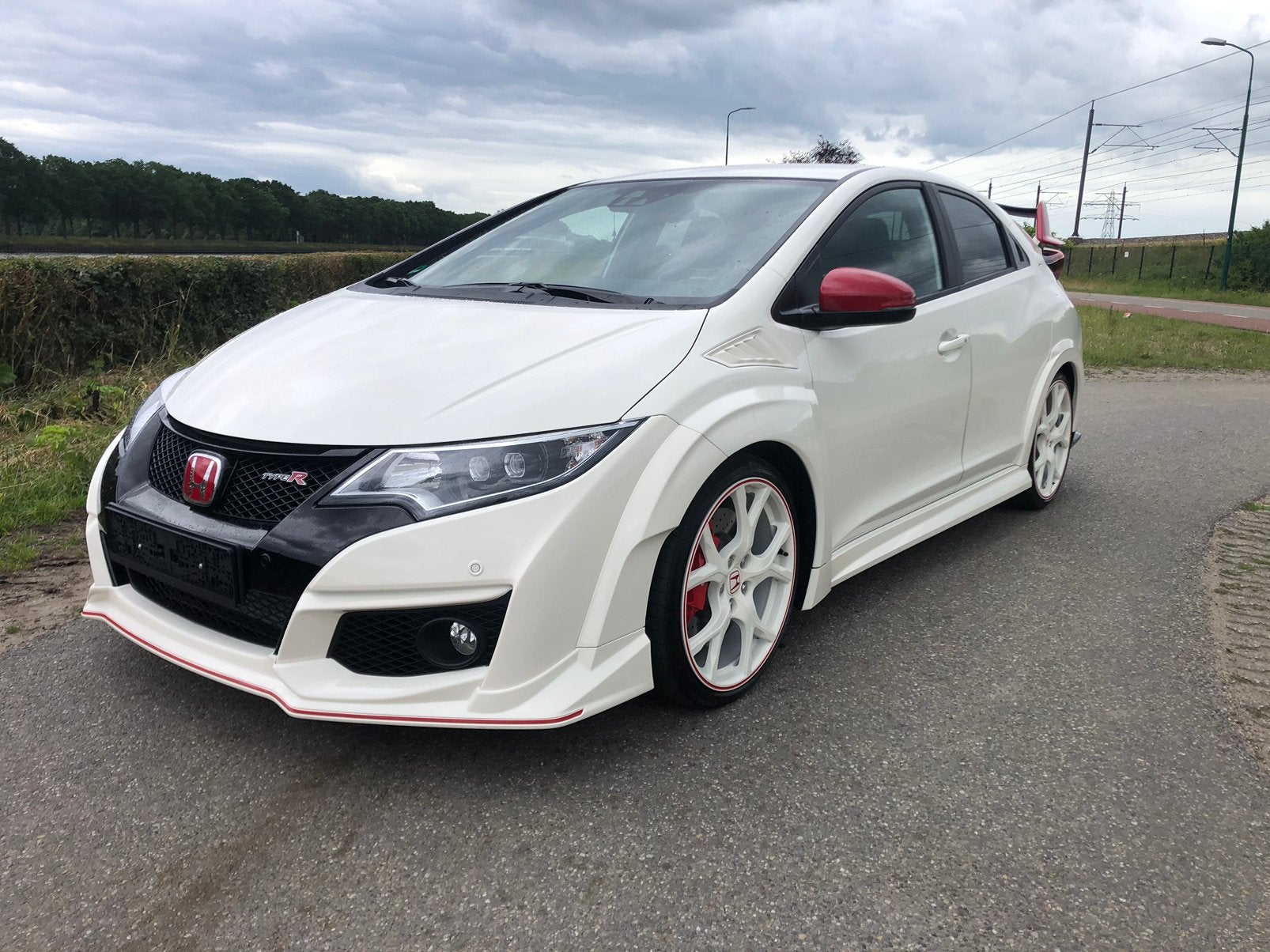 Civic type R limited edition 6600 km !!! Duitse auto, Auto's, Voorwielaandrijving, Stof, Euro 6, 4 cilinders