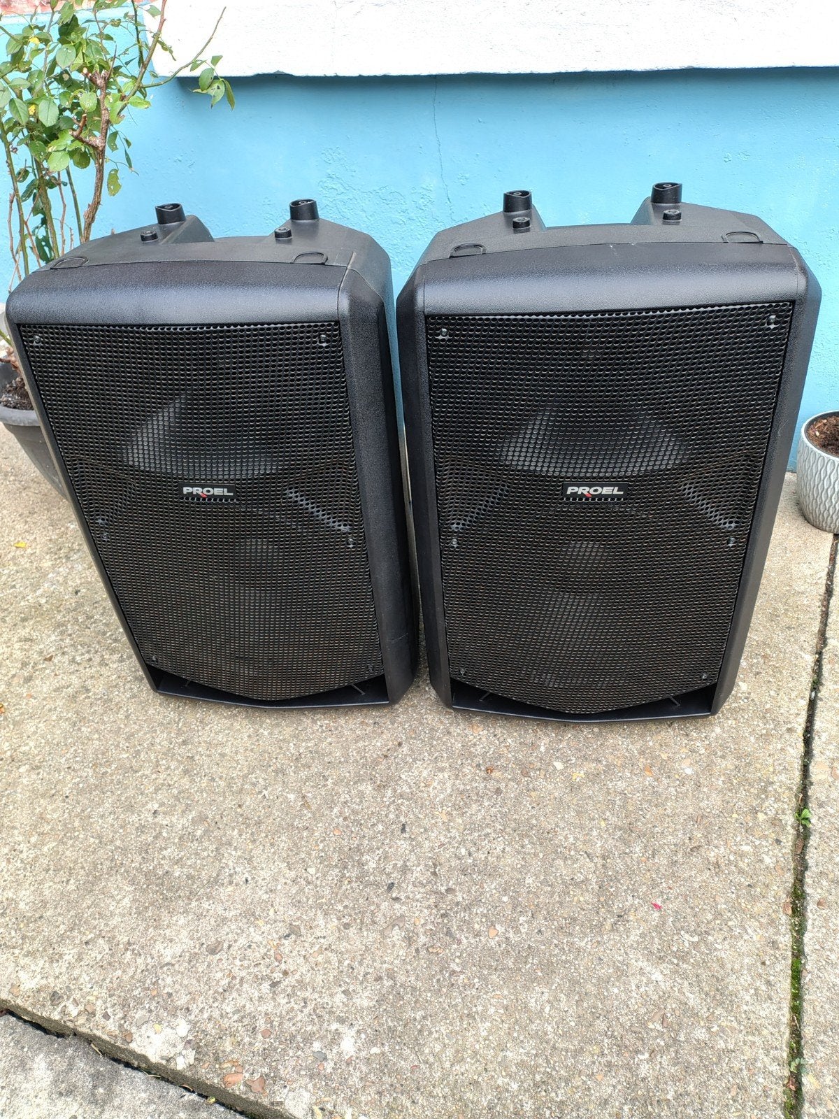 dj speakers Proel Flash 15p, Ophalen, Gebruikt, Party speaker, Overige merken