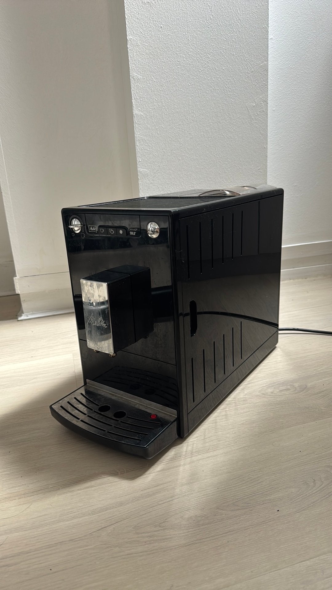 Koffiemachine Bonen Melitta Caffeo Solo, Ophalen, Zo goed als nieuw, Koffiemachine