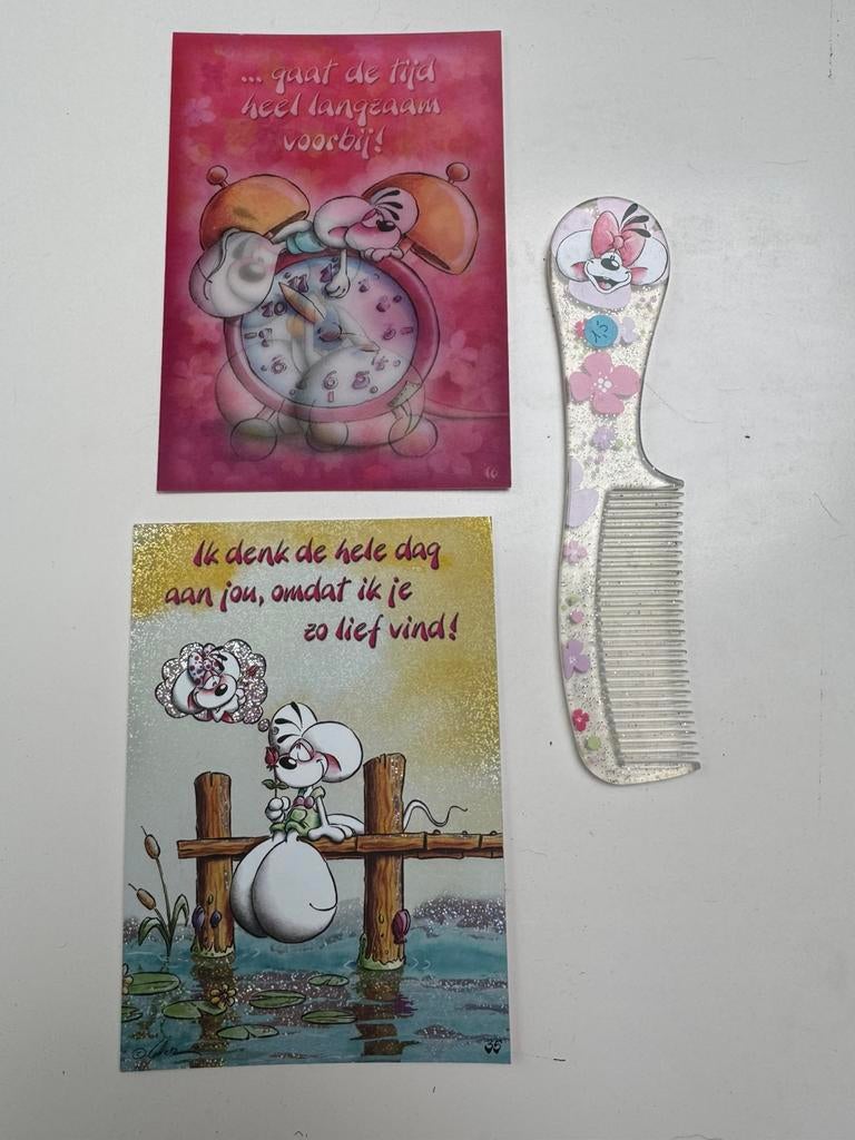 Setje van 3 Diddl artikelen, Enlèvement ou Envoi, Comme neuf, Autres types