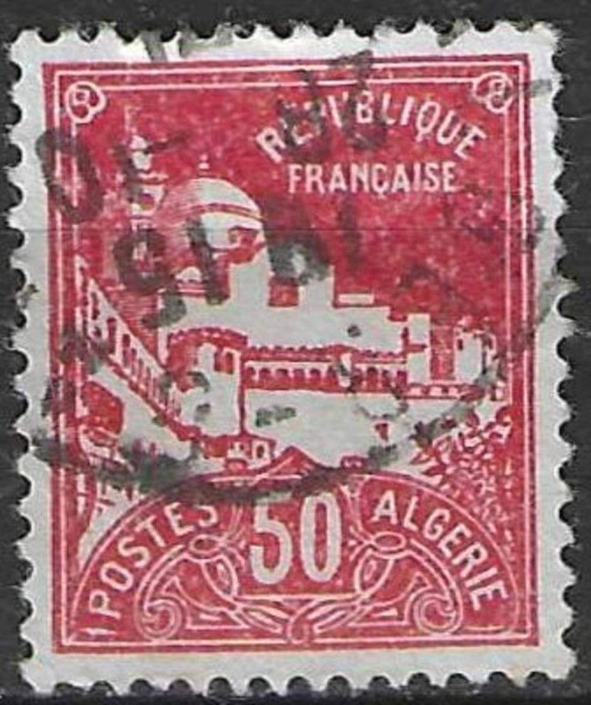 Algérie 1927/1930 - Yvert 79A - Mosquée Djamaa al-Jedi (ST), Envoi, Affranchi