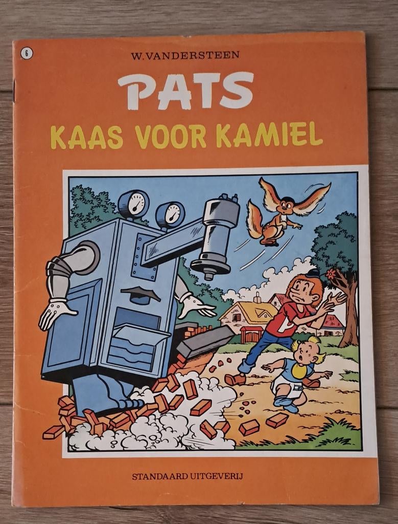 6 - PATS - Kaas voor Kamiel, Boeken, Gelezen, Willy Vandersteen, Eén stripboek, Ophalen of Verzenden