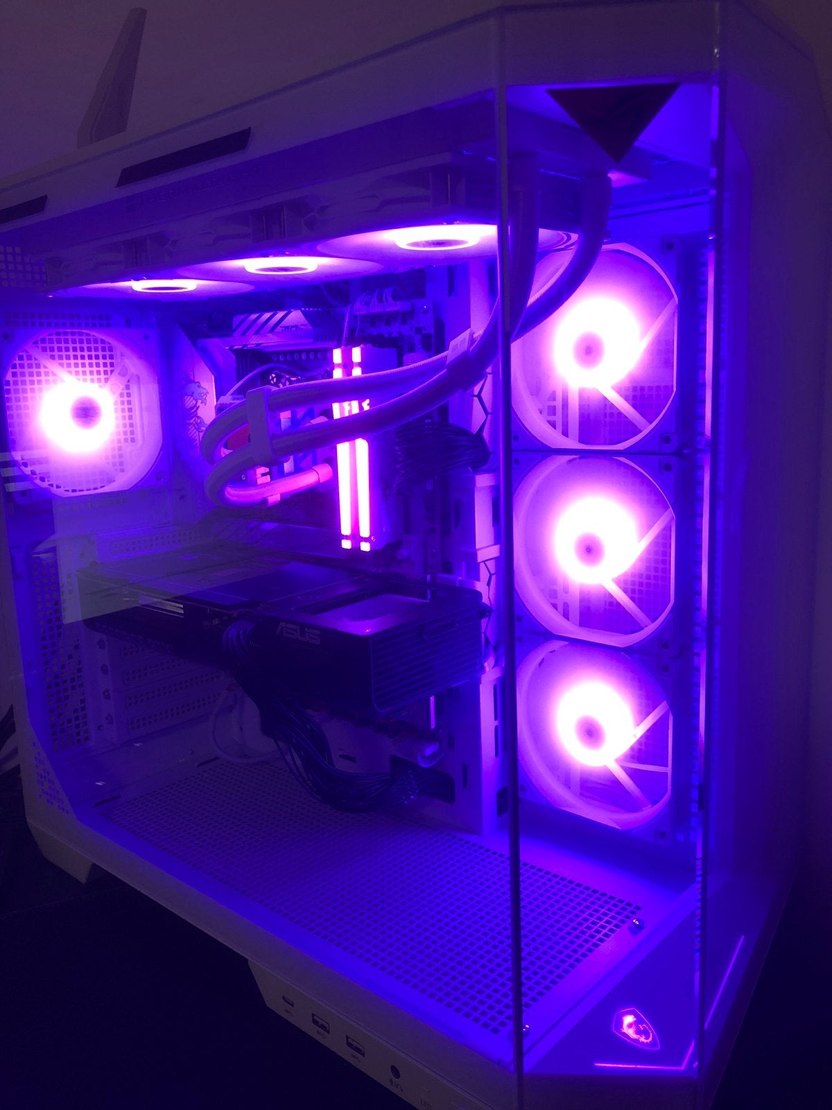 PC GAMING HAUT DE GAMME – 4K ULTRA  RTX 5080 HIGH END WHITE, Enlèvement, Comme neuf, Gaming, SSD