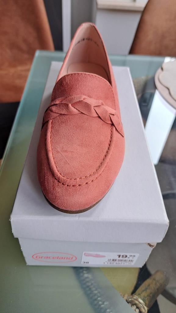 GRACELAND Nieuw moccasin daine maat 38, Kleding | Dames, Schoenen, Ophalen, Nieuw, Oranje, Ballerina's