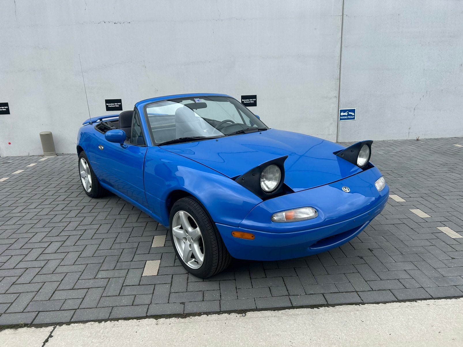 Mazda MX5 NA Miata 1.6l, Auto's, Mazda, Achterwielaandrijving, Zwart, 4 cilinders, Cabriolet