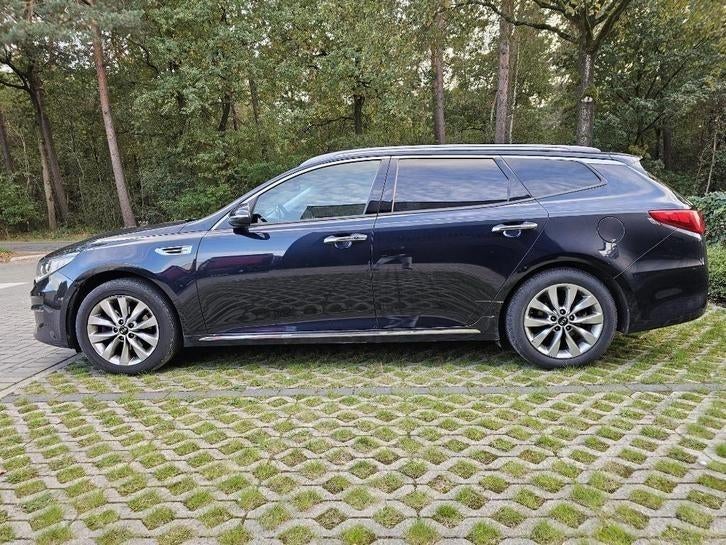 Kia Optima Sportswagon 1.7 CRDI Business, Auto's, Voorwielaandrijving, 113 kW, Blauw, Bedrijf