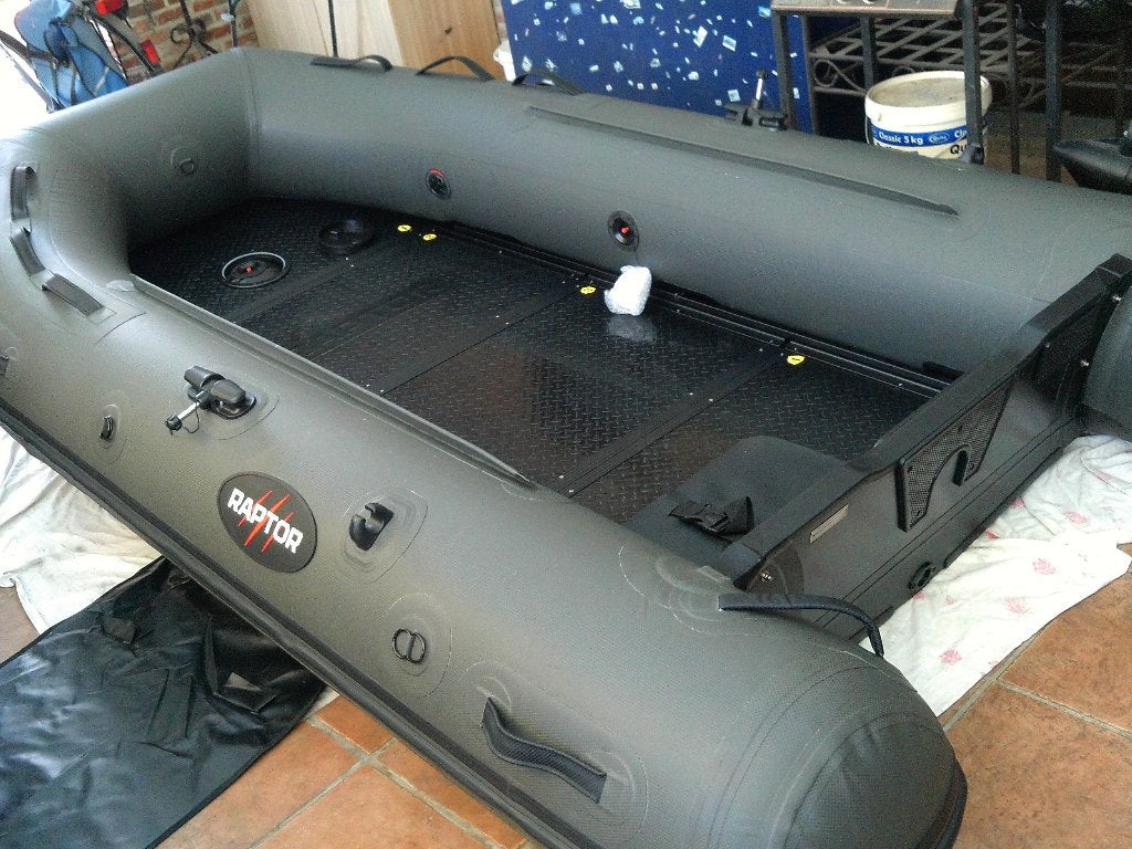 boot raptor X-wide 3 meter., Watersport en Boten, Ophalen, Zo goed als nieuw