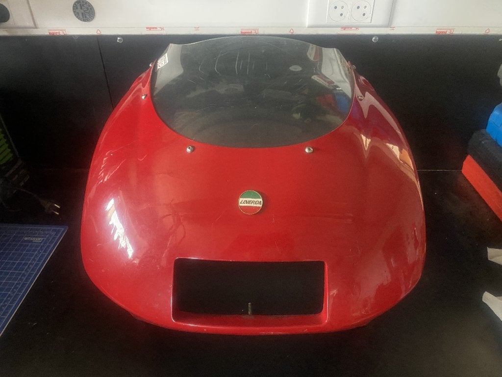 Originele Laverda 650 Kevlar Topkuip + Altuglas Zane, Motoren, Ophalen of Verzenden, Gebruikt