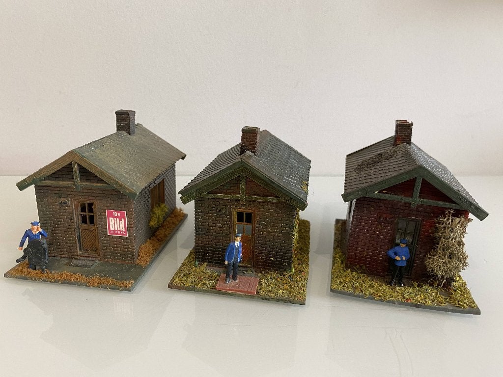 HO Pola 513 baanwachtershuisjes (220*5), Hobby en Vrije tijd, Modeltreinen | H0, Overige merken, Gebruikt, Gelijkstroom of Wisselstroom