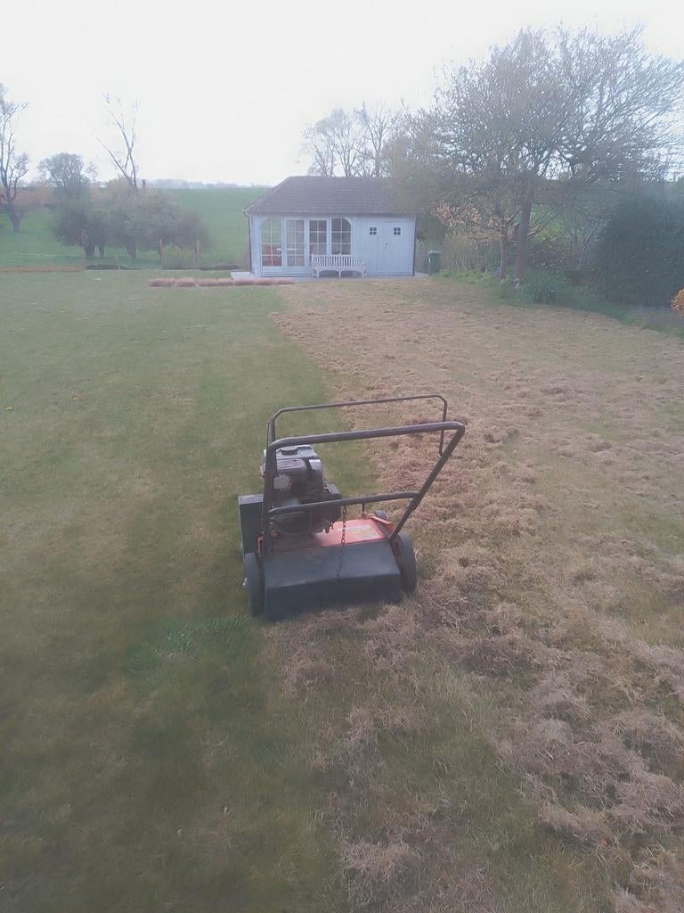 Gras onderhoud .