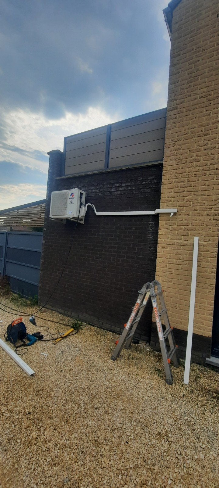 opstart montage en service van airco's, Ophalen