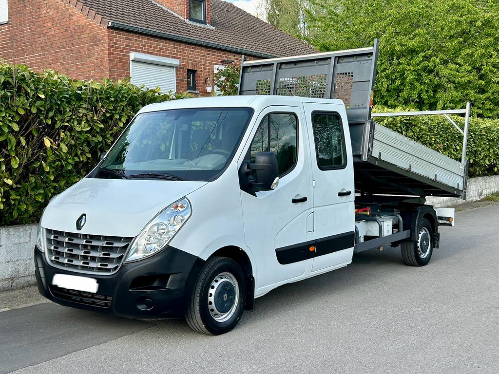 Renault masrer benne basculante double cabine 7 place, Euro 5, Achat, Renault, Diesel