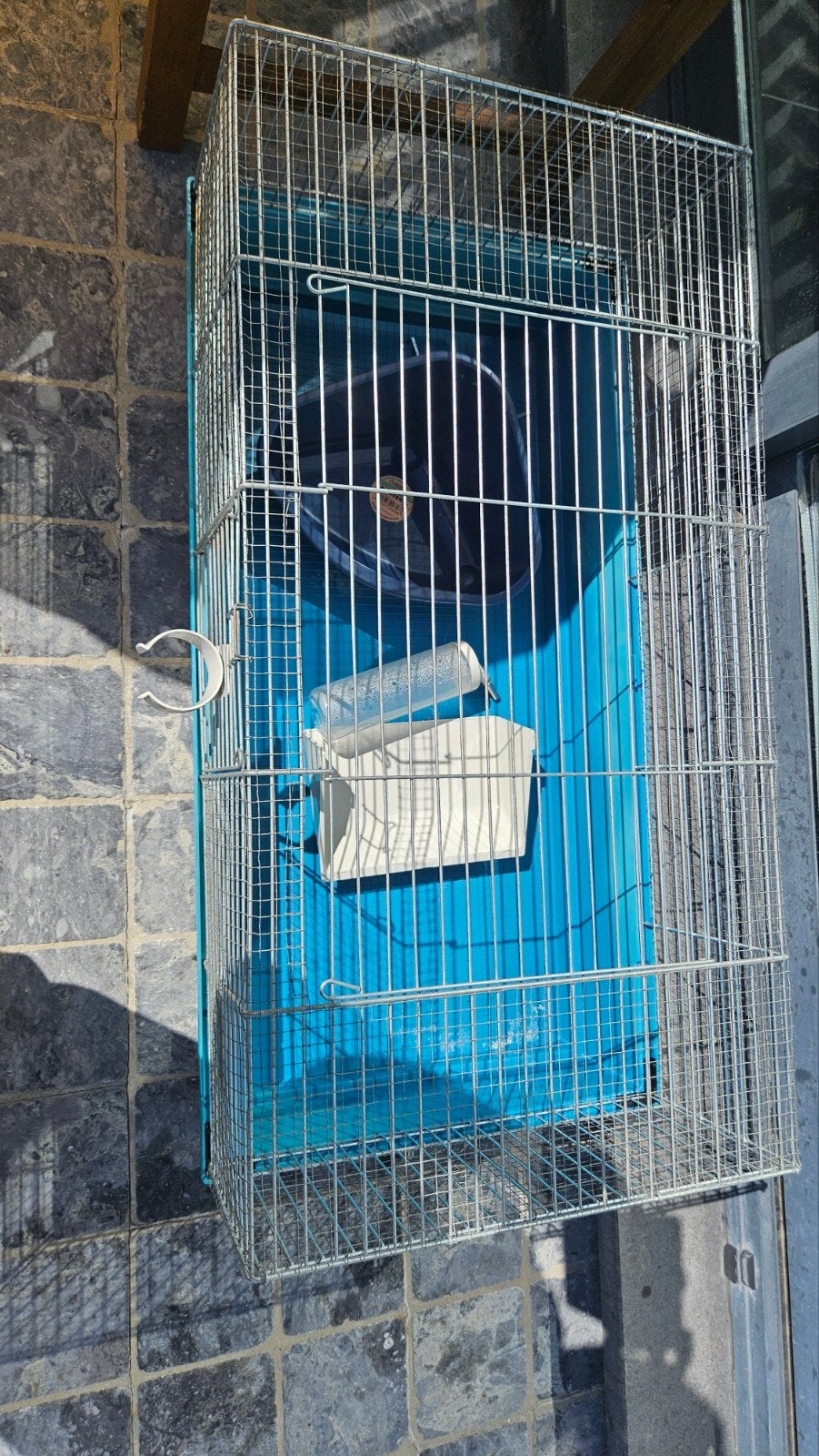 cage pour rongeur, Enlèvement