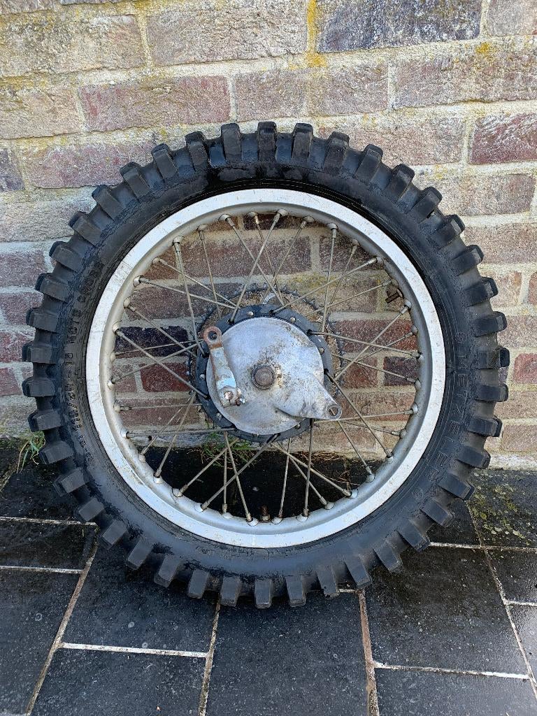 Achterwiel Suzuki RM125 jaar 1976-1978, Motoren, Onderdelen | Suzuki, Gebruikt, Ophalen
