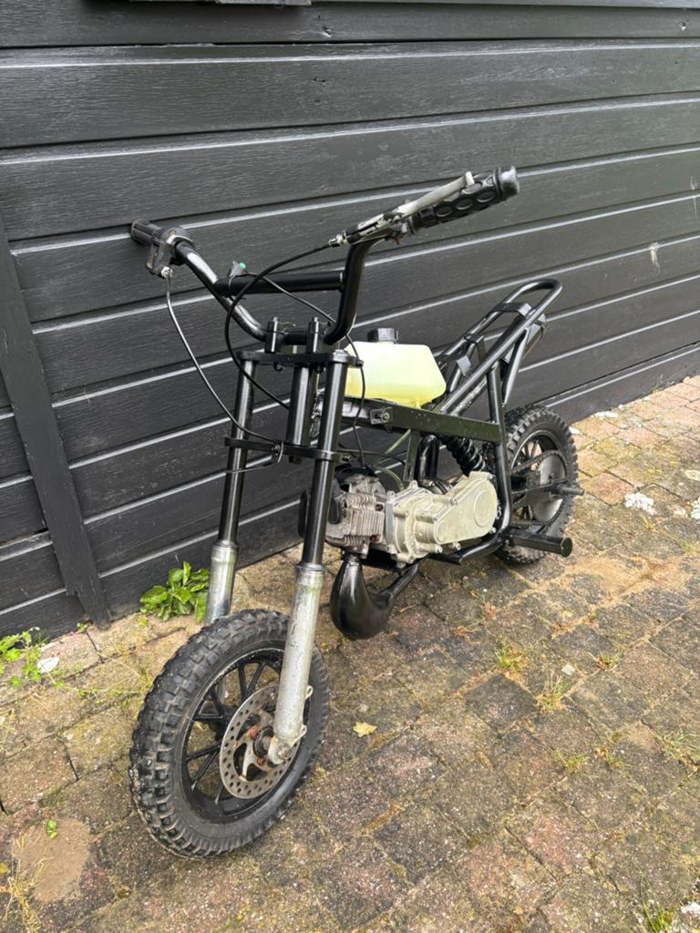 49 cc cross pocket bike, Enlèvement