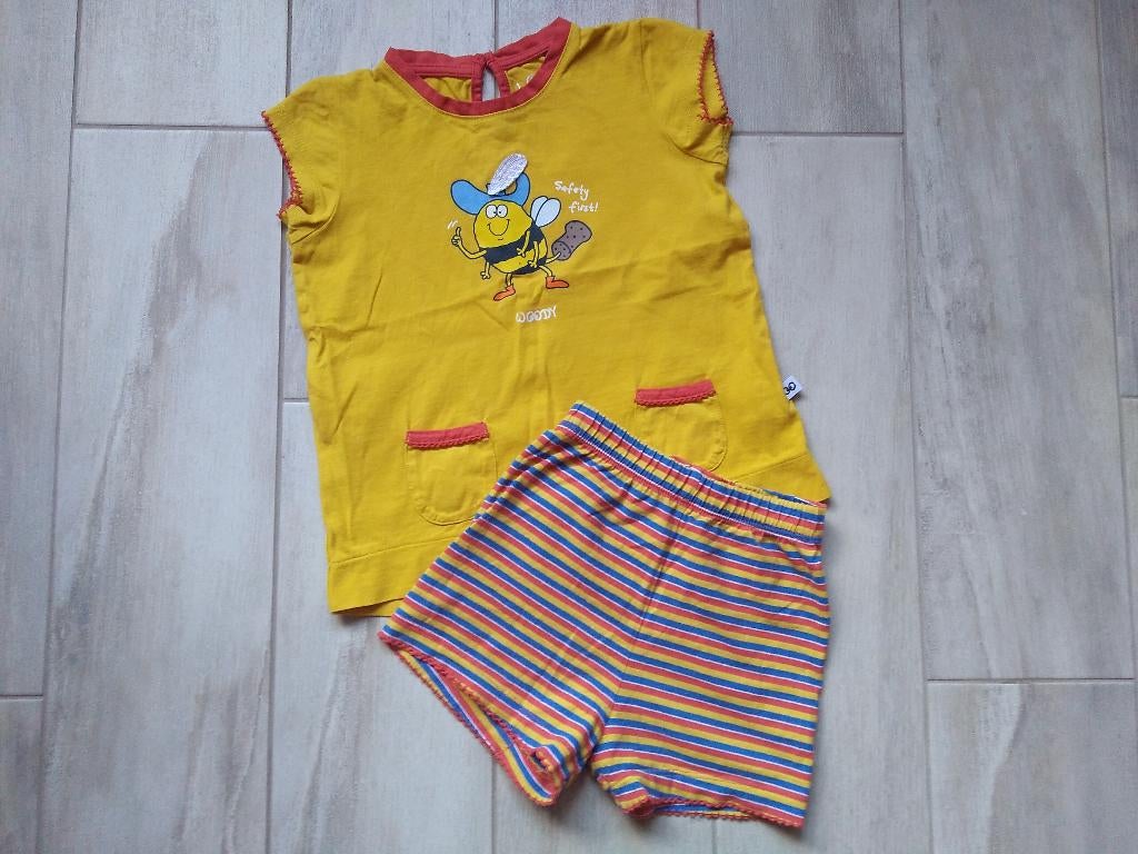 ✿ M92 - Woody zomerpyjama thema bij, Kinderen en Baby's, Kinderkleding | Maat 92, Nacht- of Onderkleding, Gebruikt, Meisje, Ophalen of Verzenden