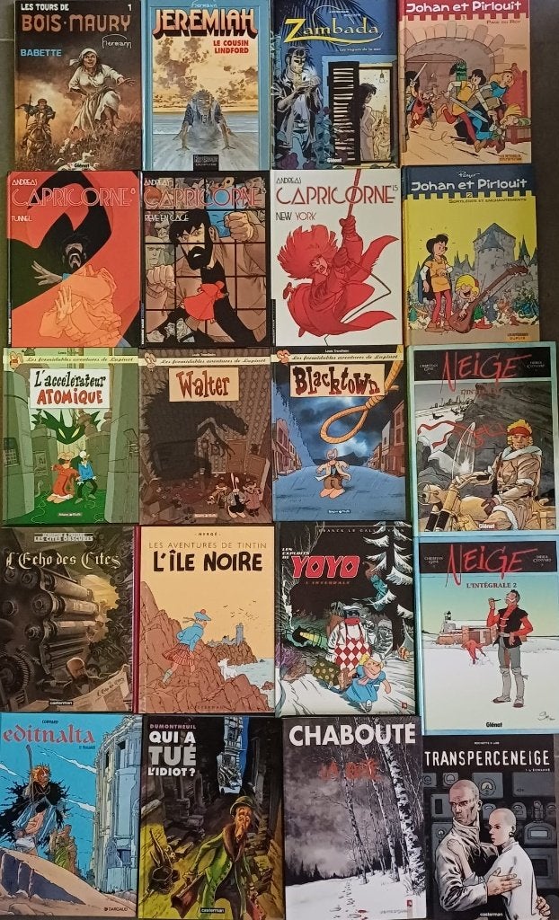 Franstalige stripalbums 20x hardcover, Boeken, Stripverhalen, Meerdere stripboeken, Ophalen of Verzenden, Zo goed als nieuw