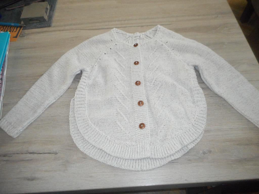 zeer zacht cardigan maat 116 orchestra, Kinderen en Baby's, Kinderkleding | Maat 116, Meisje, Trui of Vest, Ophalen of Verzenden
